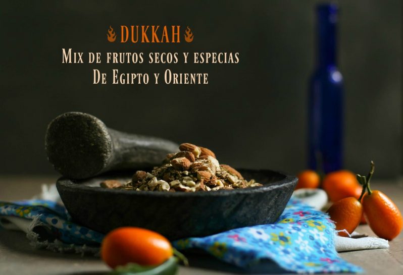 DUKKAH: mix de frutos secos y especias. De Egipto y Oriente